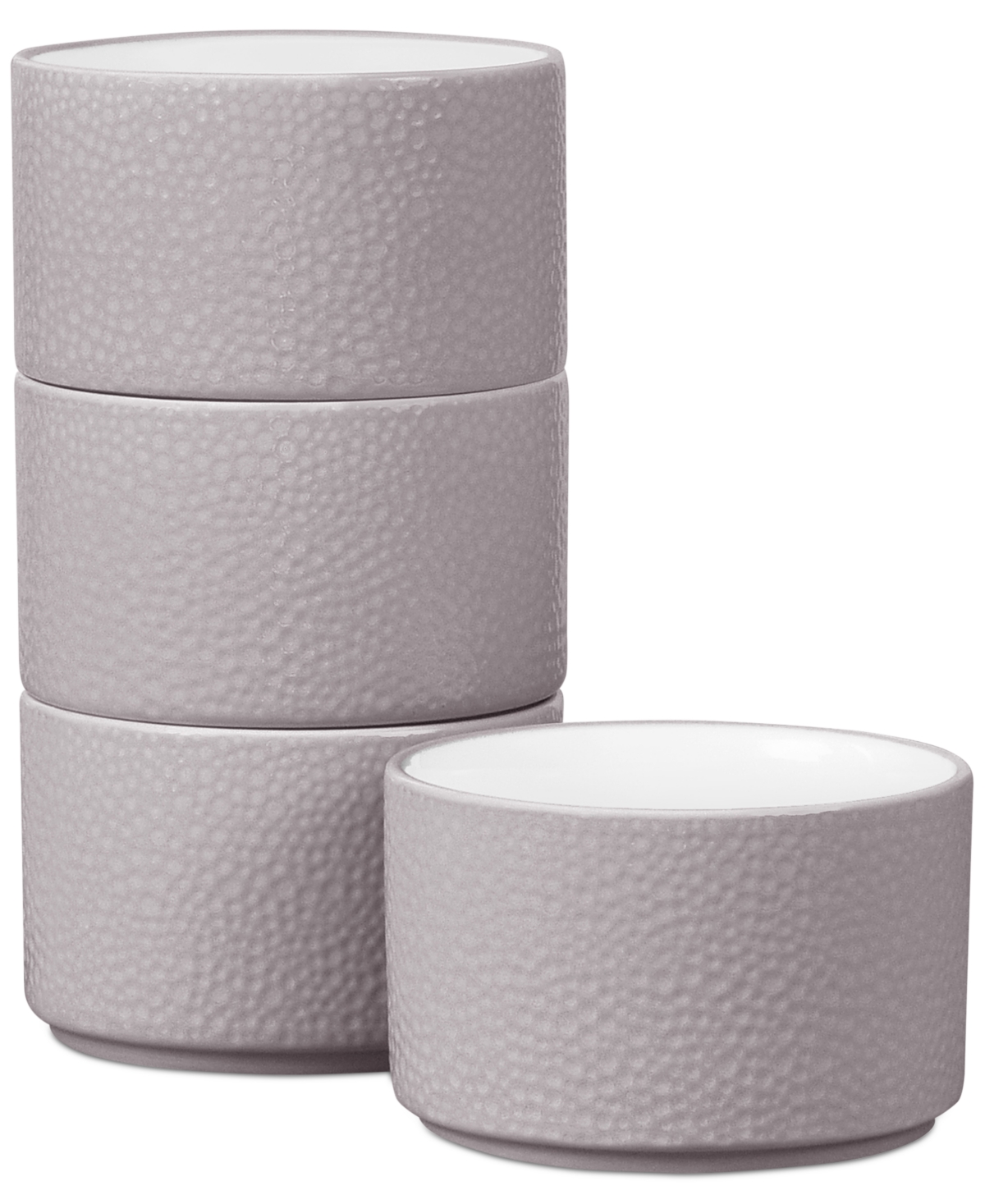 Colortex Stone Stax Mini Bowls, Set of 4 - Aqua