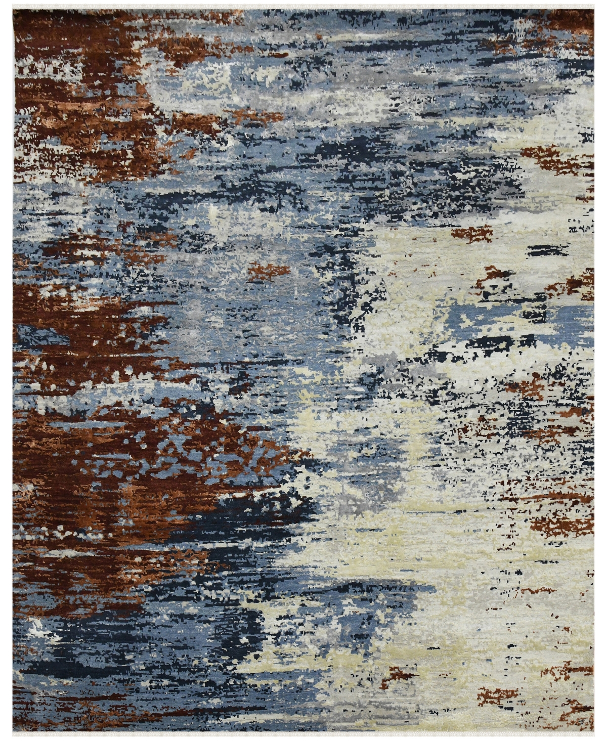 Amer Rugs Hermitage Beatrice 2' X 3' Area Rug In Blue,rust