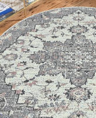 Montana Herris 7'6" x 7'6" Round Area Rug