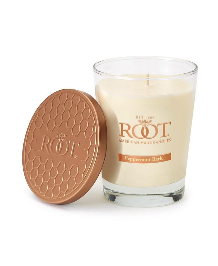 ROOT CANDLES Large Veriglass Peppermint Bark Fragrance Jar Candle Macy's
