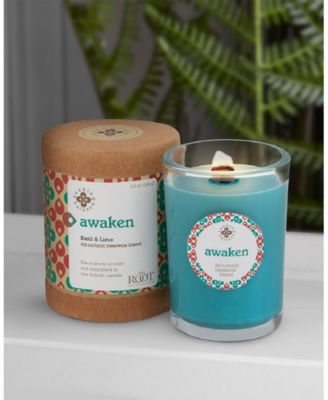 Seeking Balance Awaken Basil Lime Spa Jar Candle, 6.5 oz