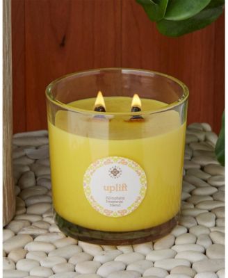 Seeking Balance 2 Wick Uplift Lemon Bergamot Spa Jar Candle, 12 oz
