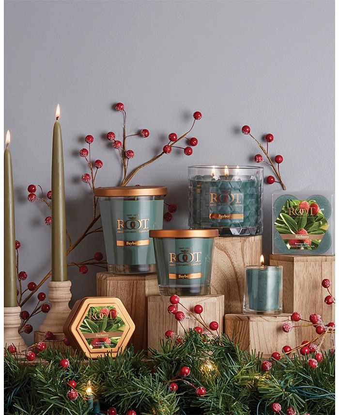 ROOT CANDLES Votive Bayberry 20 Hour Candles Set, 18 Piece Macy's