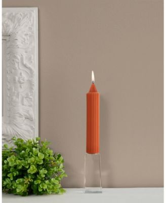 Grecian Collenette 7" Taper Candle Set, 4 Piece