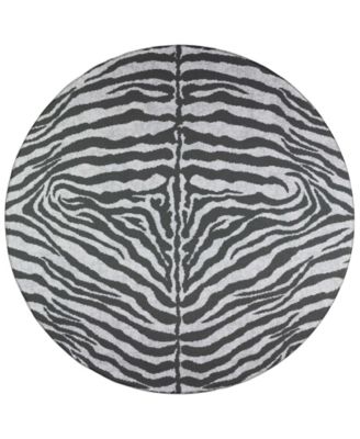 Mali Washable ML1 8' x 8' Round Area Rug