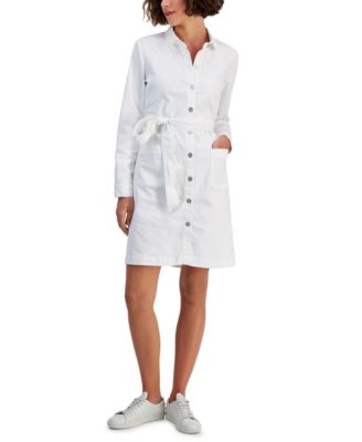 co belted shirtdress