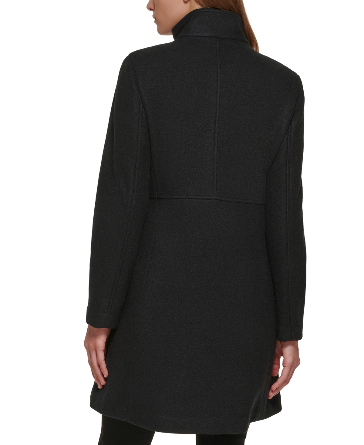 Calvin Klein Womens Petite Walker Coat, Created for Macys