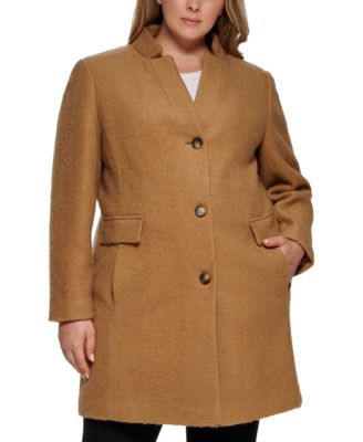 macy's women's plus size winter coats