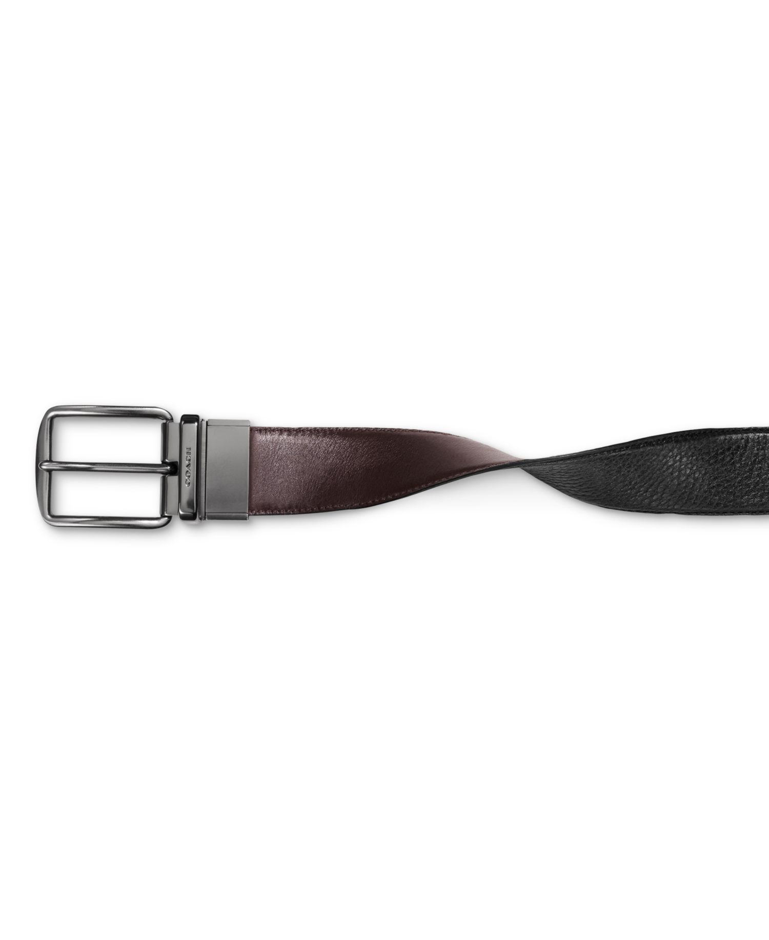 Men's Reversible Leather Belt