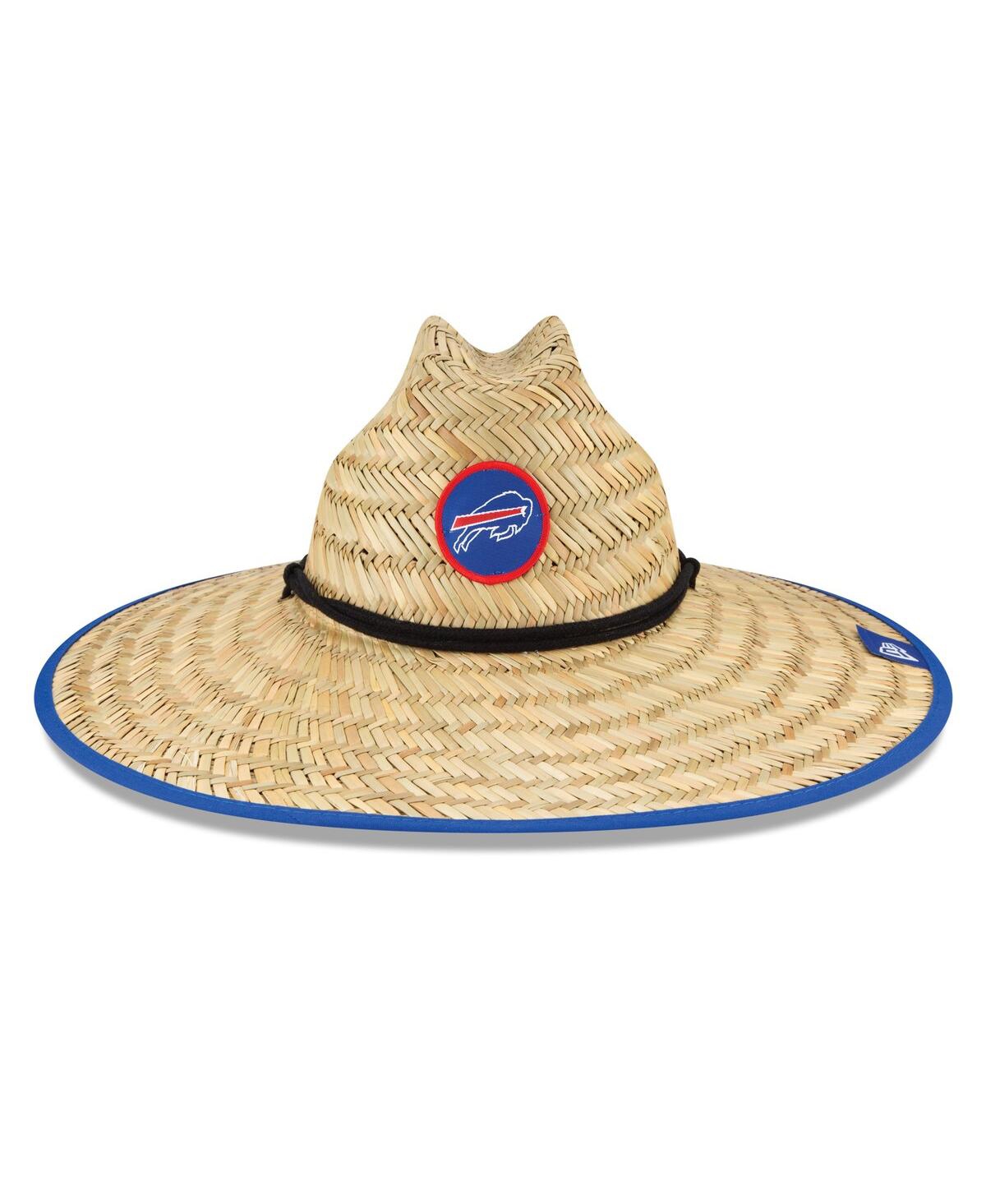 Shop New Era Men's Natural Buffalo Bills Nfl Training Camp Official Straw Lifeguard Hat