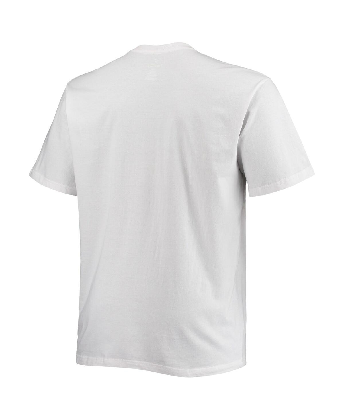 Fanatics Branded White Las Vegas Raiders Big & Tall City Pride T-shirt In White