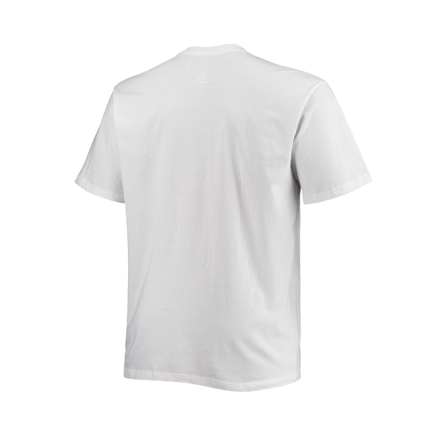 Men's White Las Vegas Raiders Big and Tall City Pride T-shirt