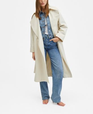 Good Mango water repellent Trench Coat