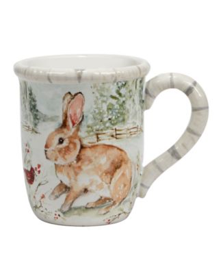 Winter's Walk 4 Piece Mug Set