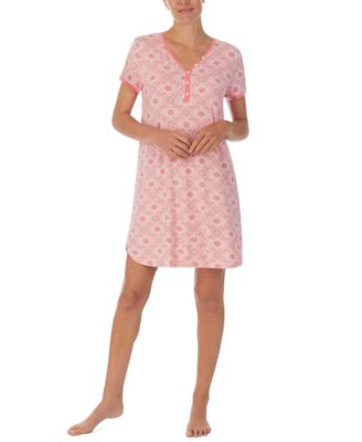 Cuddl Duds - Women's Henley Sleepshirt