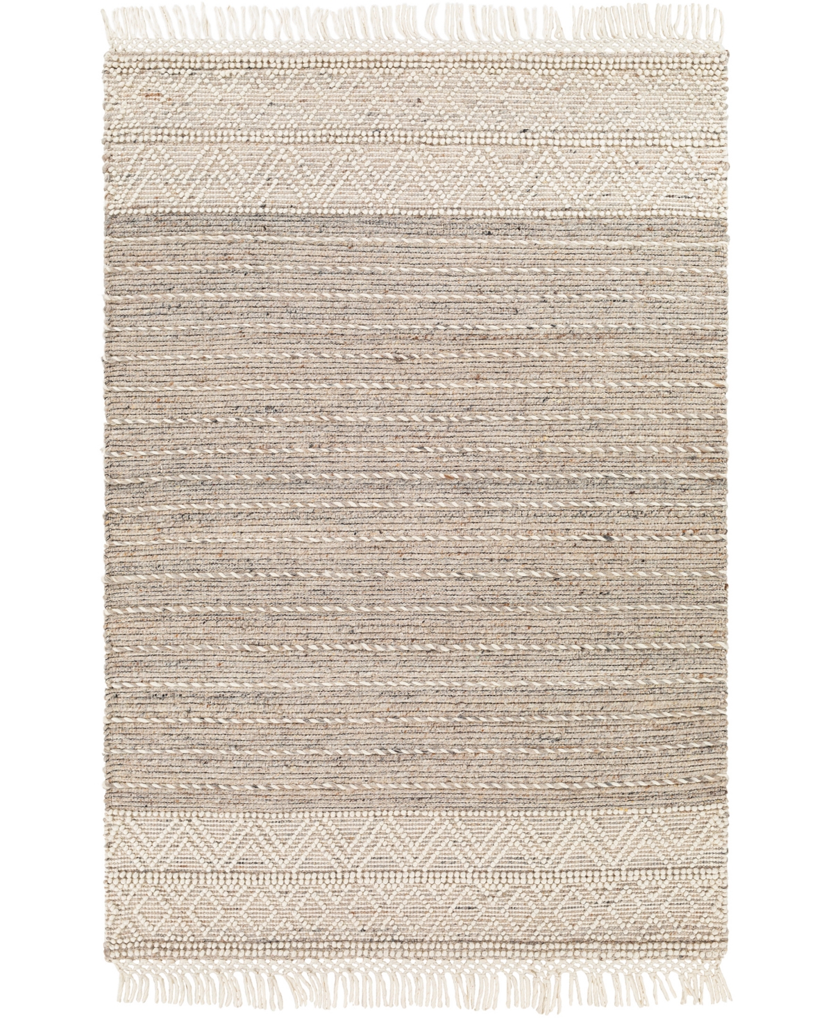 Surya Lucia Lci-2305 9in x 12' Area Rug - Cream, Tan