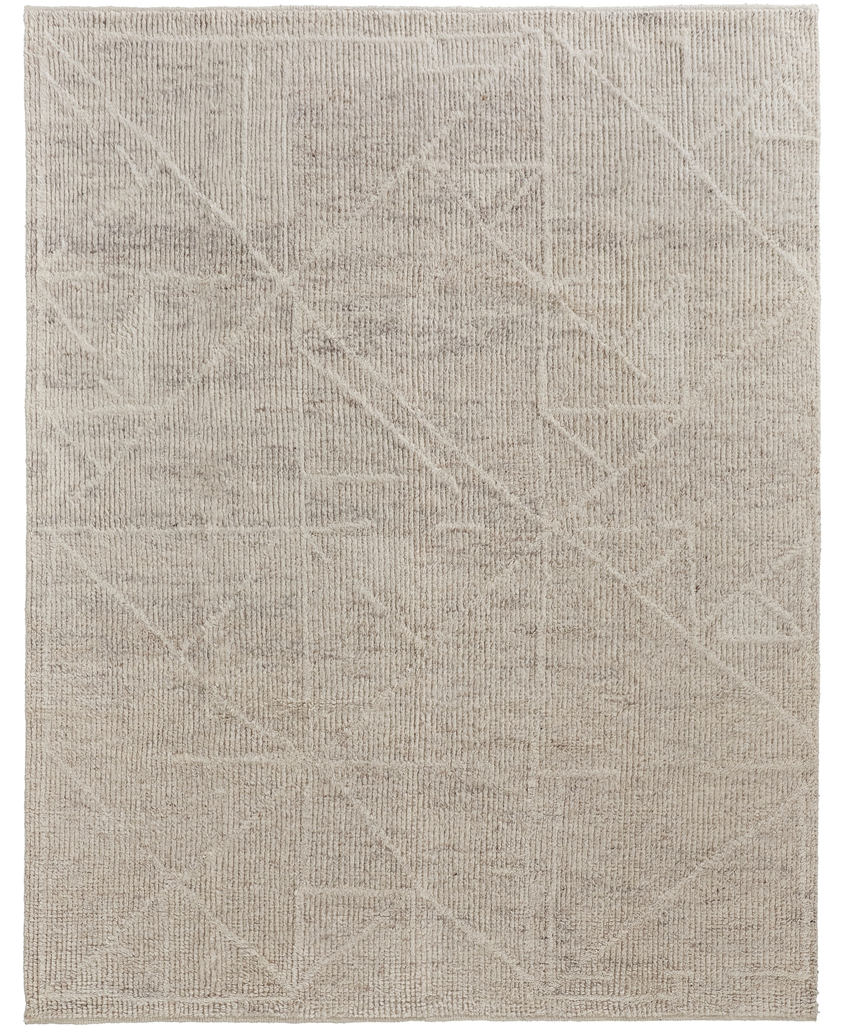 Feizy Rheed R6921 8'6in x 11'6in Area Rug - Ivory
