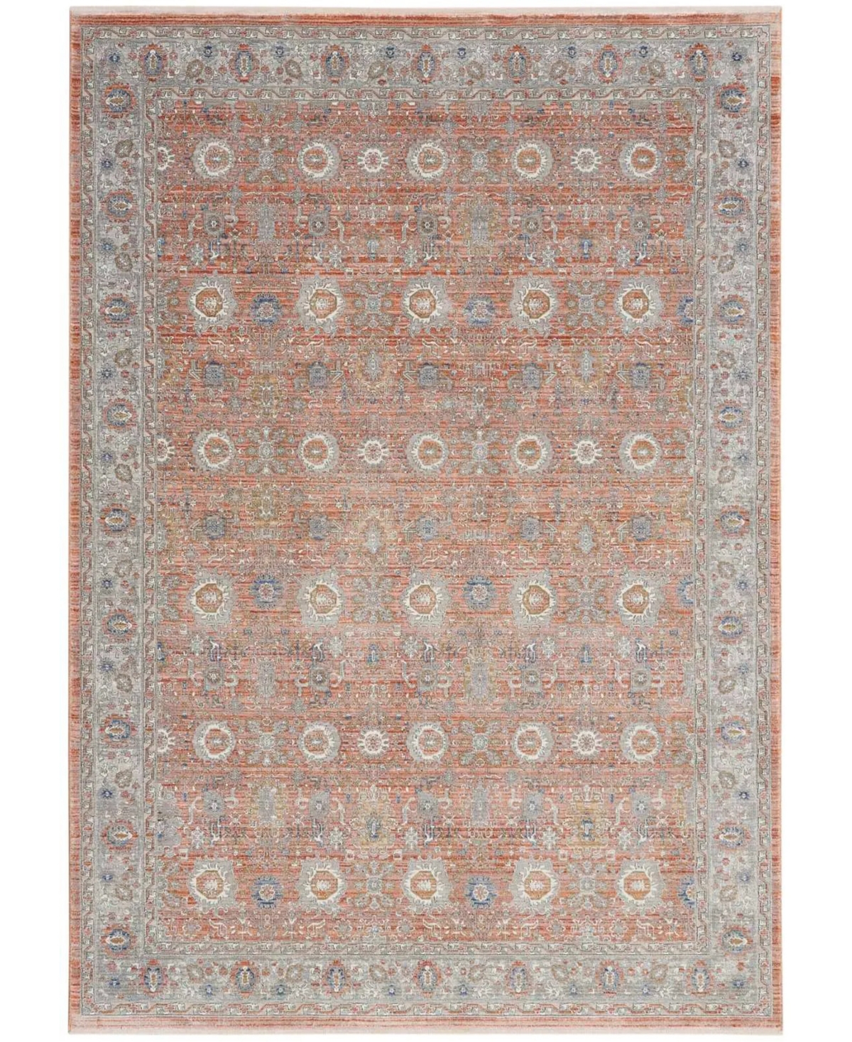 Nourison Starry Nights Stn12 5'3" X 7'3" Area Rug In Rose