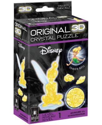 BePuzzled 3D Disney Tinker Bell Crystal Puzzle Set, 43 Piece