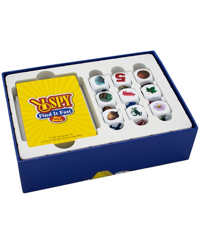 Briarpatch I Spy Find It Fast Dice Game Set, 51 Piece Macy's