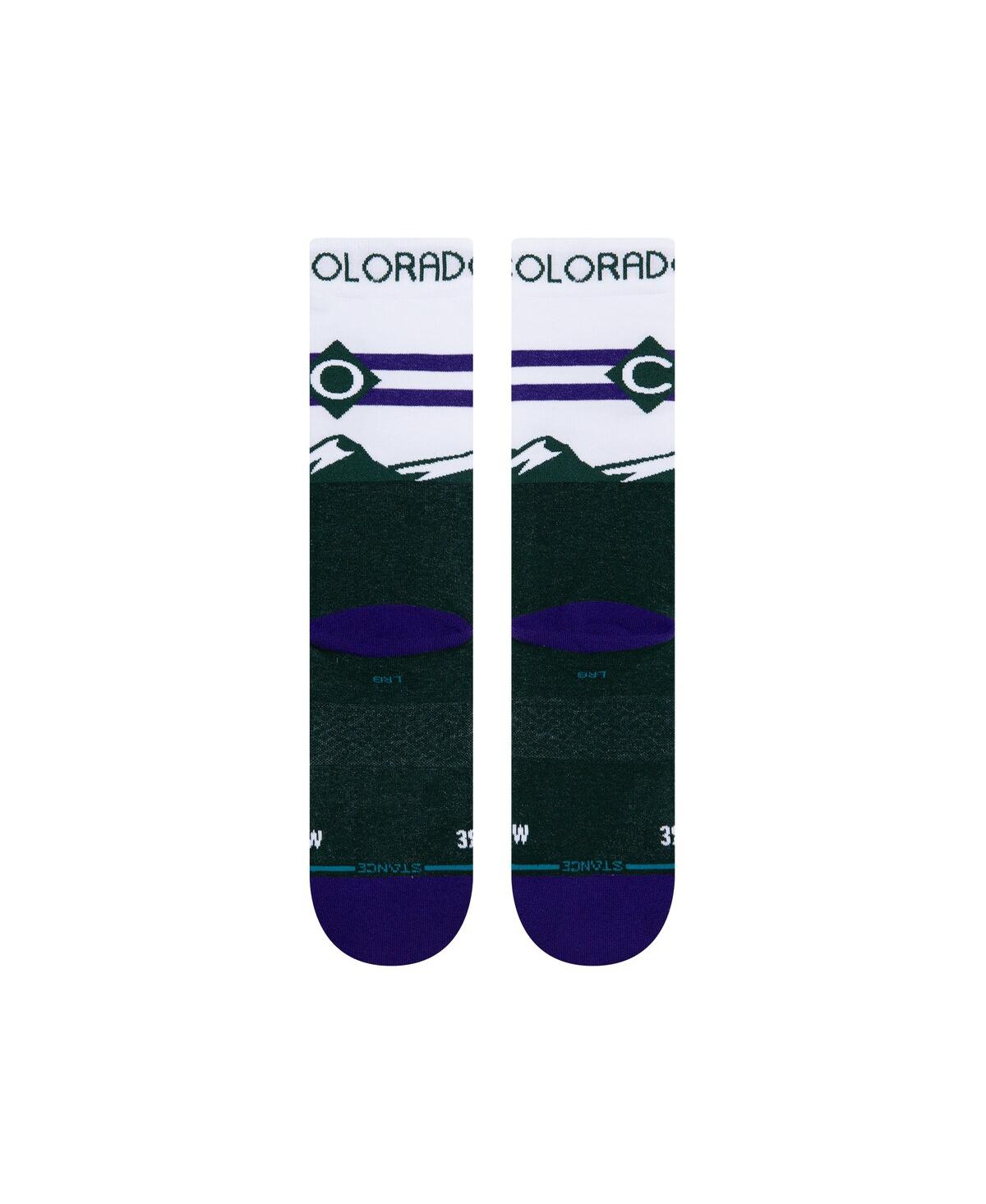 Shop Stance Men's  Green Colorado Rockies City Connect Crew Socks