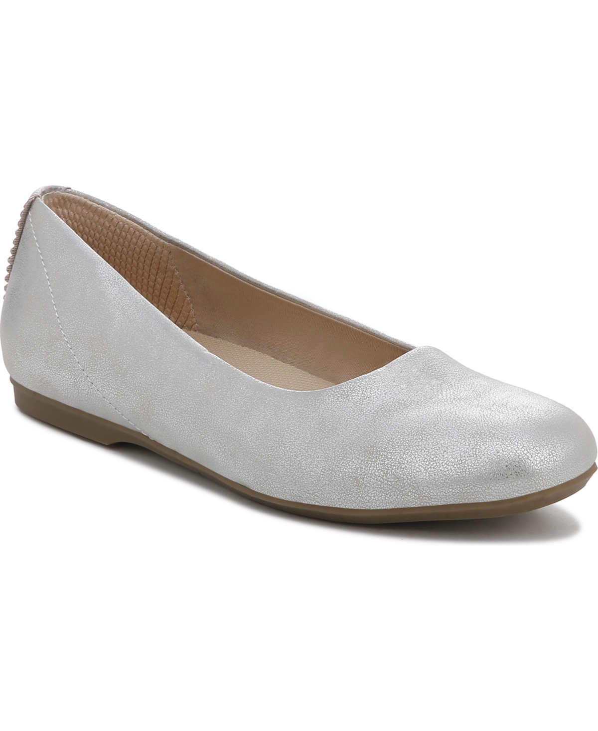 Women's Wexley Flats - Silver Faux Leather