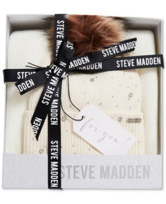 STEVE MADDEN WOMEN'S HAT & SCARF SET SELECT COLOR NEW
