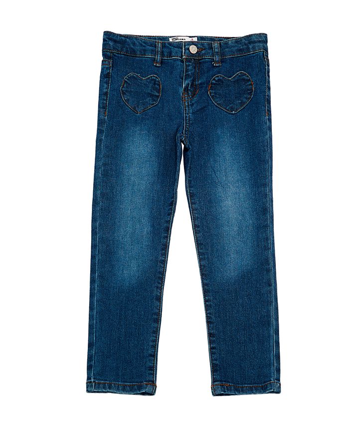 Epic Threads Toddler Girls Heart Pocket Denim Skinny Jeans, Created For ...
