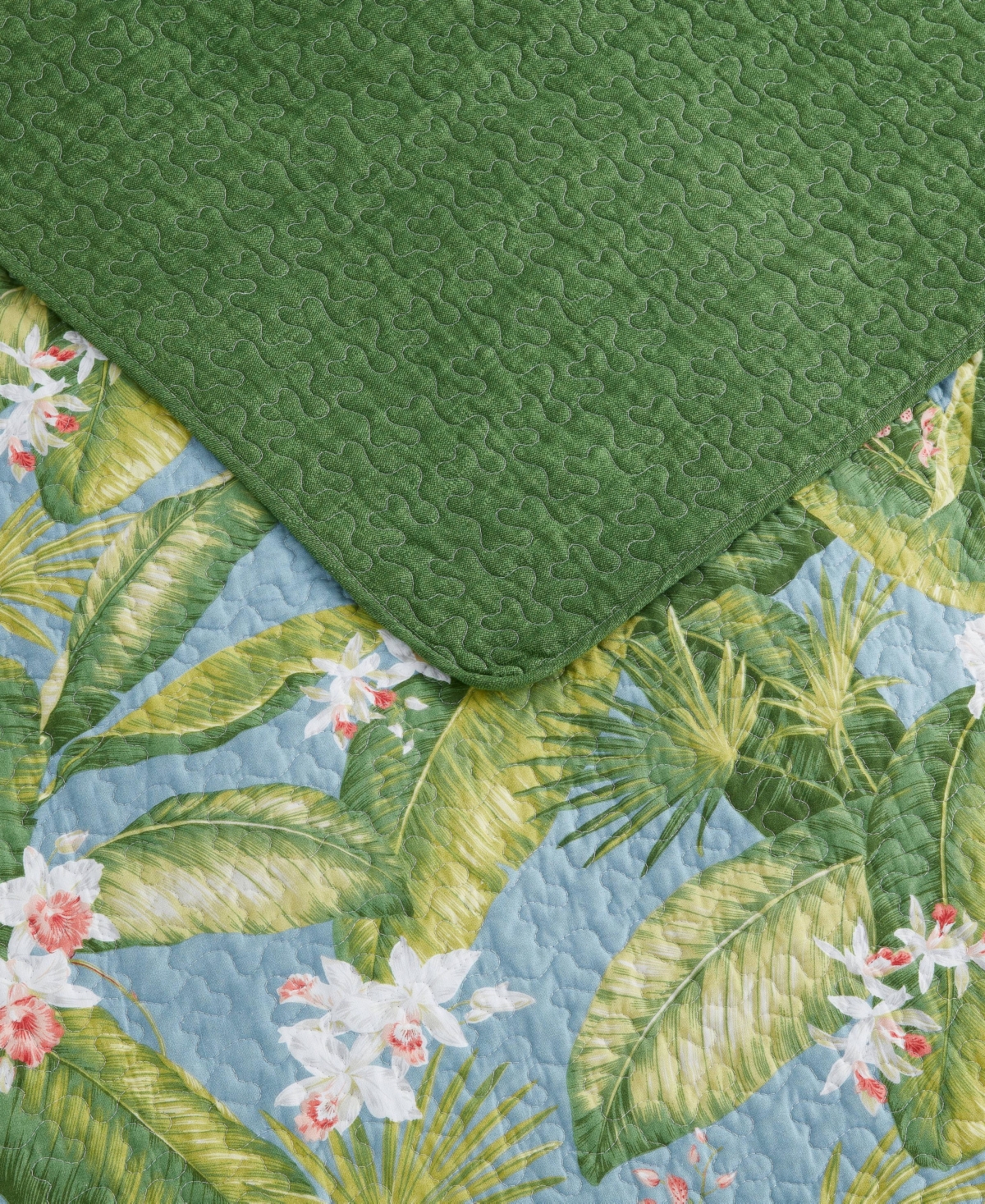 Tommy Bahama Home Aregada Dock Reversible Piece Quilt Set