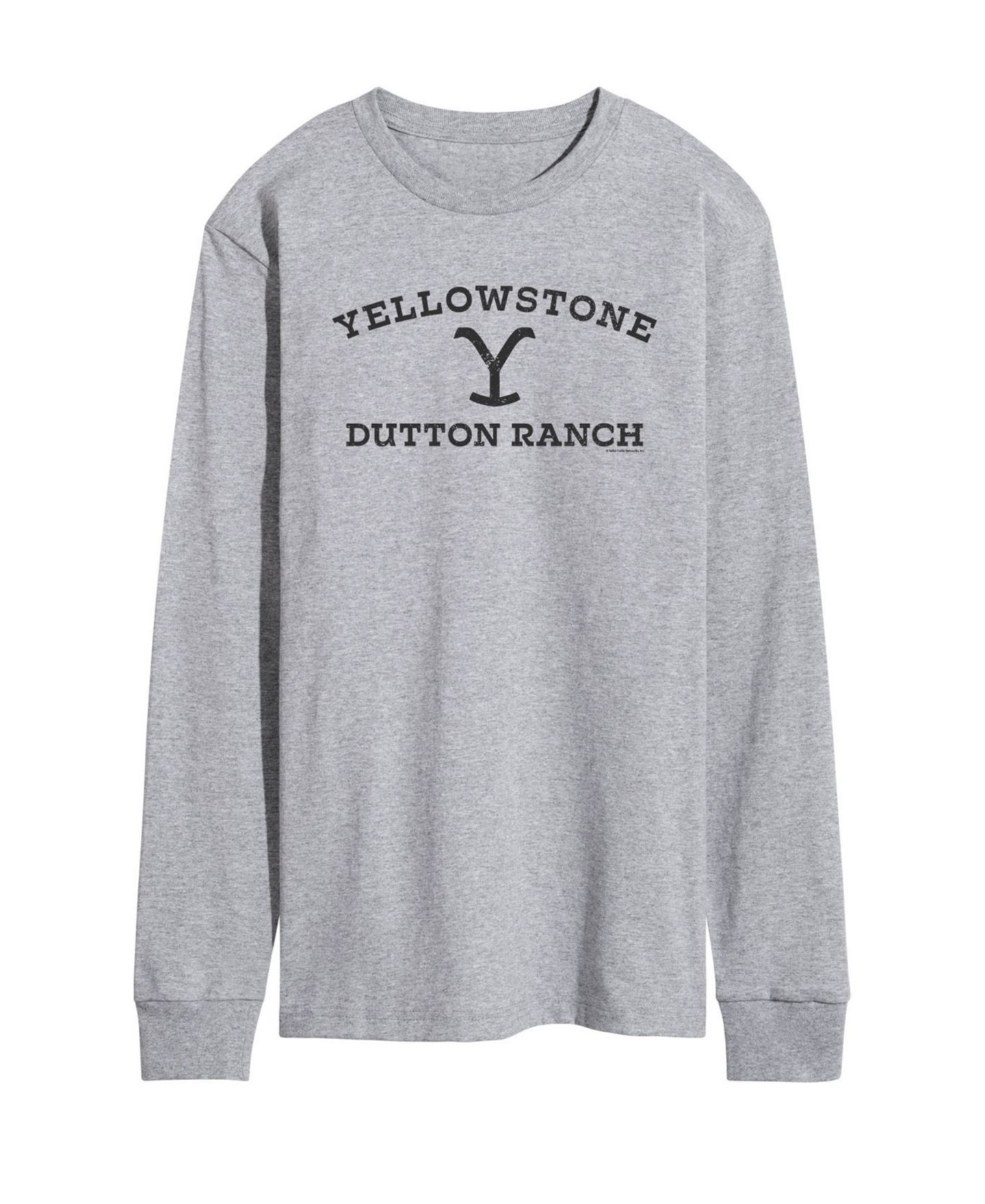 Мужская футболка AIRWAVES Yellowstone Long Sleeve, цвет: Серый — фото 1
