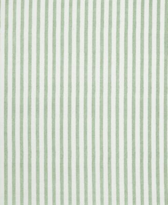 Ticking Stripe Ruffled Bedskirt, Queen