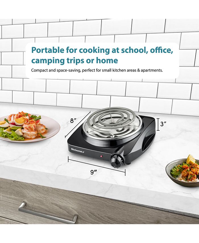 Elite Gourmet SingleCoiled Electric Burner Hot Plate Macy's