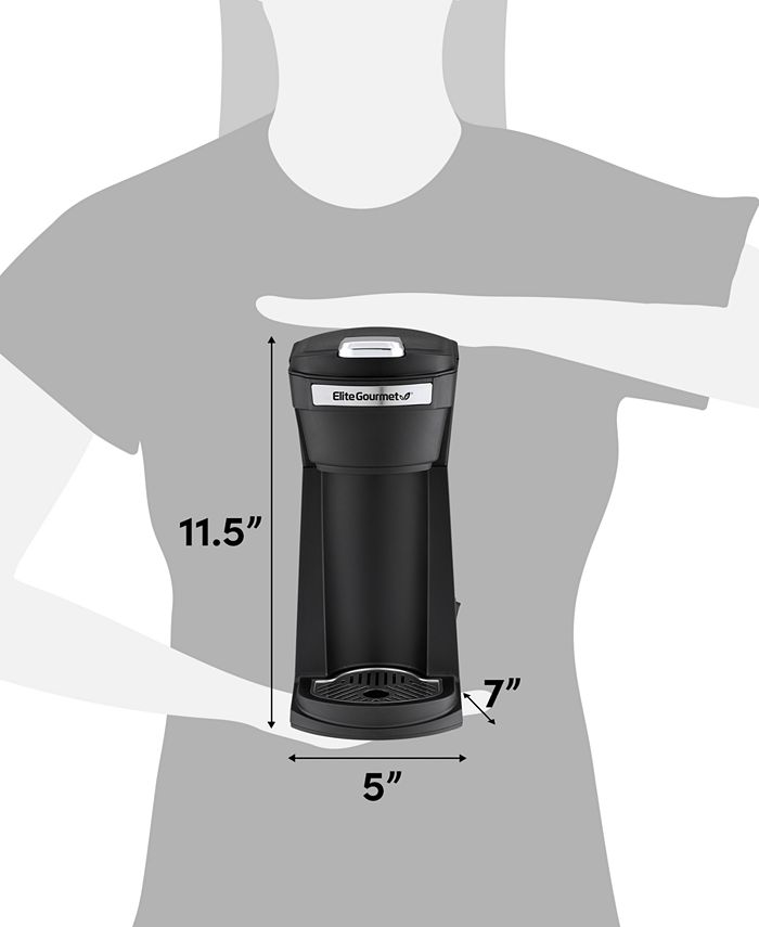 Elite Gourmet Single Serving KCup Coffee Maker Macy's
