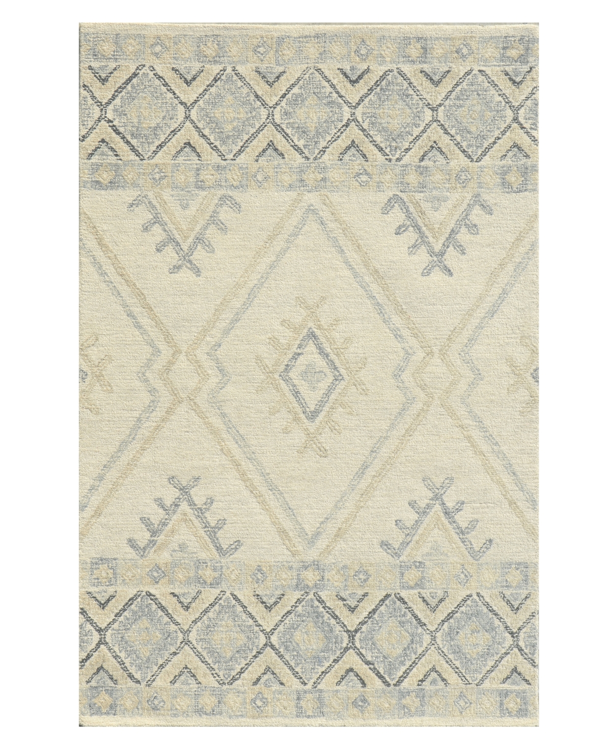 Kas Hudson 2468 9' x 13' Area Rug - Ivory