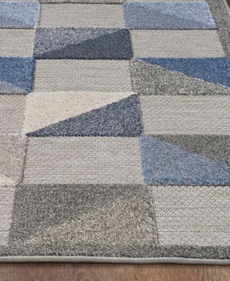 Calla 6923 6'7" x 9' Outdoor Area Rug