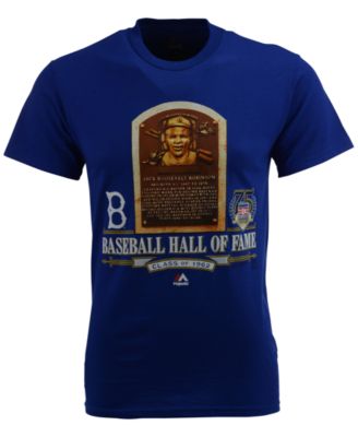 Majestic - Men's Jackie Robinson Brooklyn Dodgers Hall of Fame T-Shirt