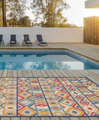 Calla 6928 2'2" x 4' Outdoor Area Rug