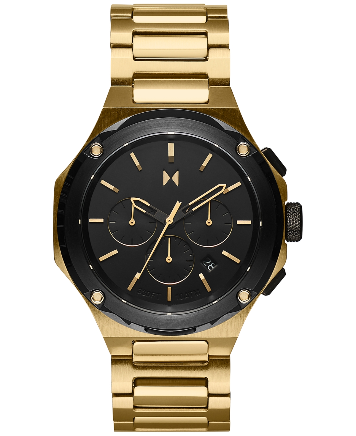Men's Raptor Gold-Tone Bracelet Watch 46mm - Gold-Tone