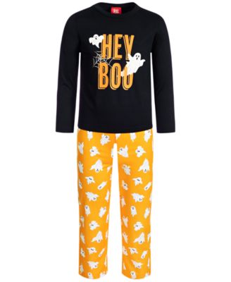 Photo 1 of KIDS 6-7 Matching Kid's Halloween Hey Boo Mix It Family Pajama Set, 