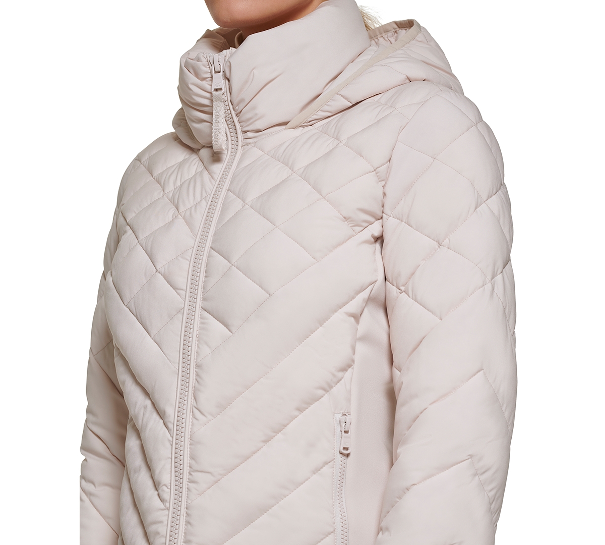 Calvin Klein Womens Side-Panel Hooded Packable Puffer Coat, Created for Macys