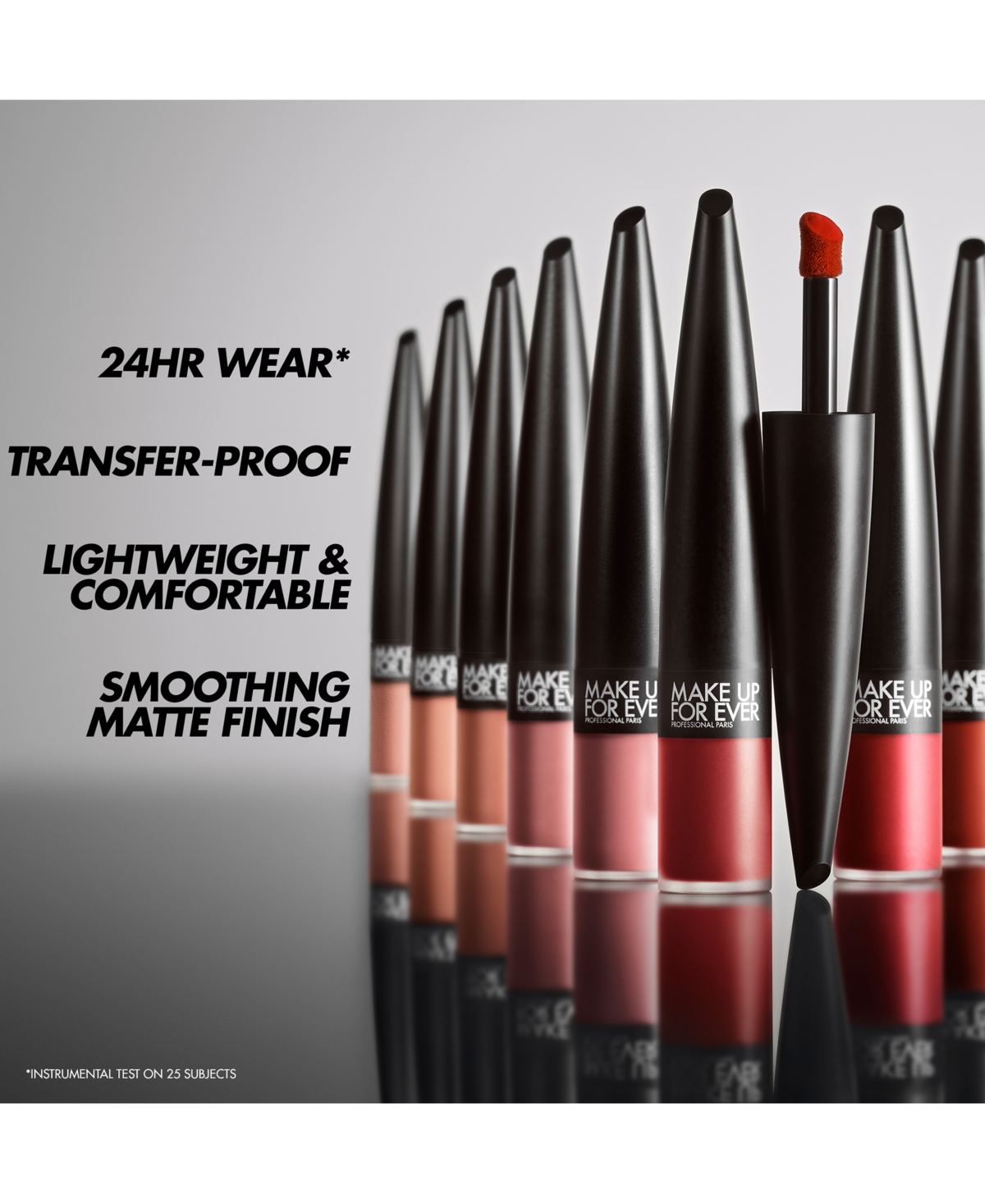 Make Up For Ever Rouge Artist For Ever Matte 24hr Power Last Liquid Lipstick In 192 Toffee At All Hours