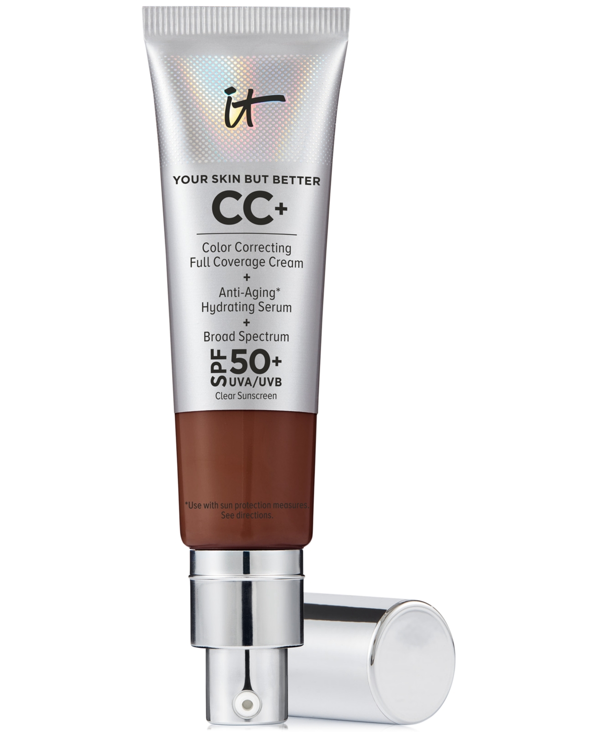 It Cosmetics Cc+ Cream With Spf 50+ In Deep Bronze