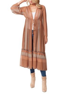 Jessica Simpson - Marilyn Lace-Trim Duster Sweater