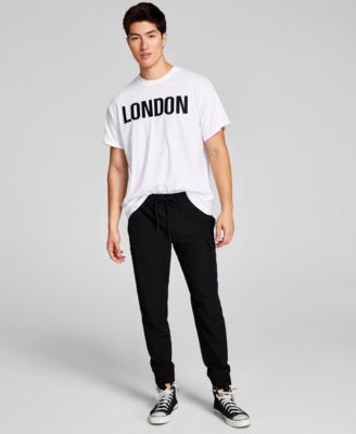 And Now This - Men's Classic-Fit Stretch Cargo Joggers