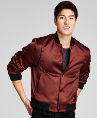 And Now This - Men's Satin Bomber Jacket