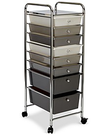 8-Drawer Storage Bin Organizer Cart