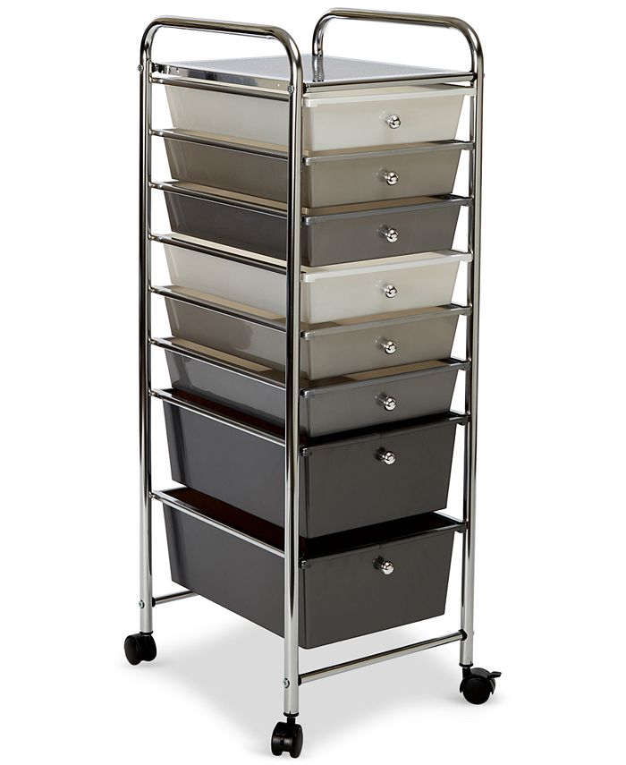 Seville Classics 8Drawer Storage Bin Organizer Cart Macy's
