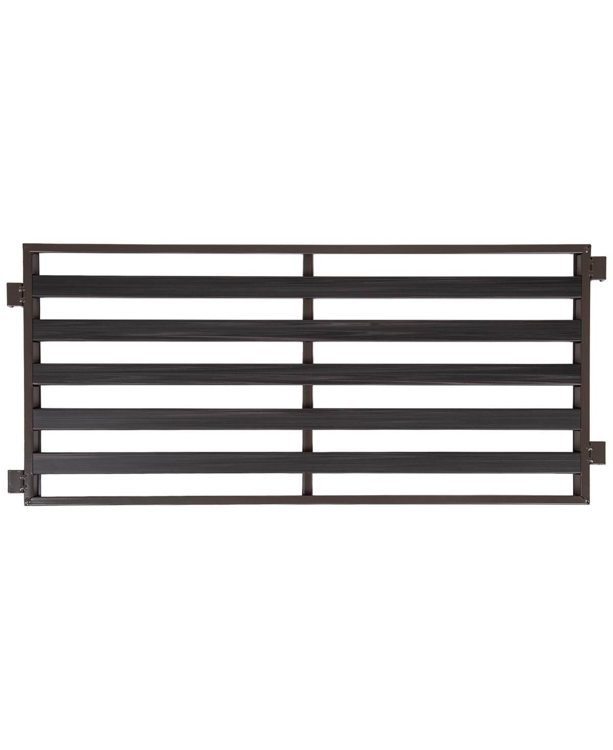 Shop Seville Classics 3-tier Stackable 9-pair Resin Slat Shoe Rack In Espresso