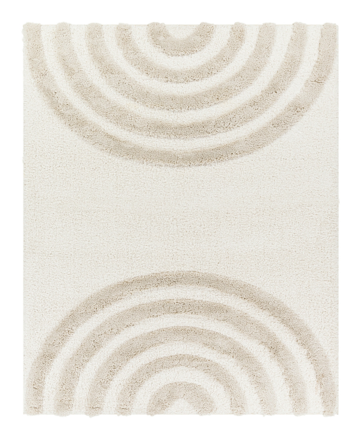 Surya Hudson Shag Hds-2308 5'3in x 7' Area Rug - Cream