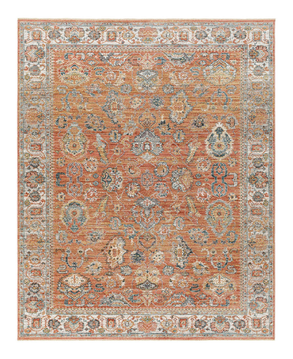 Surya Carlisle Csi-2317 3'11in x 5'11in Area Rug - Orange